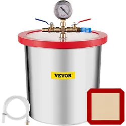 Why Choose VEVOR?. This high-capacity 3 -gallon vacuum chamber will be the best choice for you. It is perfect for...