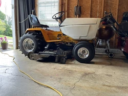 CUB CADET 2072. PLEASE READ!!!!New painted fenders and hood new wheels and tires 60” deck 3point hitch in nice...
