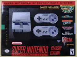 Super Nintendo Mini Edition Special Classic Console SNES.