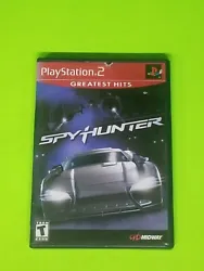 Spy Hunter Greatest Hits Sony PlayStation 2 2002 CIB Complete PS2 Tested. Very good condition, adult owned, but sold as...