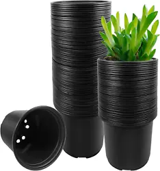 Drainage Holes: Nursery pots have round holes at the bottom, which are good for ventilation and drainage and improve...