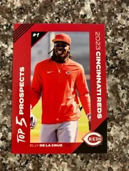 Unopened pack of 30 Cincinnati reds 2023 kahns trading cards (one kahns card and the manager, 28 players). Will ship by...