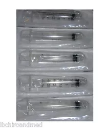 You get 10- 3ml Luer Lock Syringes. General purpose. .