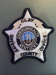 Clay County Kentucky Sheriff Patch.