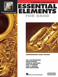 Inventory#: 000862596. Eb Baritone Saxophone. - Book 1 review section. Book 2 features.