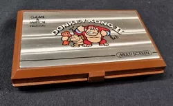 Game And Watch Nintendo - DONKEY KONG 2 fonctionne - Bon état - 1983. ⚠️ pas forcement visible mais le petit...