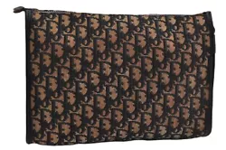 Item No. 4743G. Material Canvas. Style Clutch bag. Pocket Inside Pocket has dingy,rubbed,a little dirt. Accessory There...