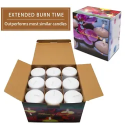 These 3” disk shape candles are crafted with high quality white wax and cotton wick. The wax used in this floating...