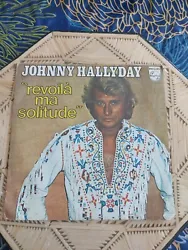 vinyles 45 tours johnny hallyday 2 titres , revoilà ma solitude , la  fille du  square , enchère regroupé frais de...