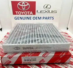2008-2022 Toyota & Scion Cabin Air Filter GENUINE OEM PART. OEM Toyota parts are trusted by the manufacturer. Genuine...