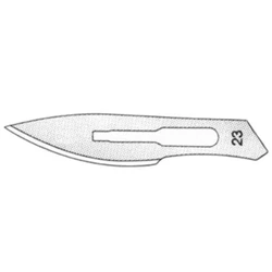 Scalpel Blades 23 for use with Scalpel Handle 4 & 6 Dental Surgical Podiatry. These scalpel blades can be attached with...