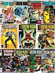 Iron Man Run of Issues #185 - #252 Marvel Comics 1984 - 1991. Will box larger orders.