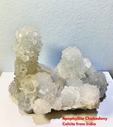 Lovely delicate layers of truth. As you gaze at the exquisite purity of Apophyllite you see and feel that it is here to...