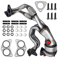Vehicle Compatibility:The direct-fit catalytic converter is compatible withthe 2005-2010 Subaru Forester / Impreza /...