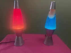Schylling The Original Lava Lamp Blue with Gray Base. Condition is Used. Shipped with USPS Priority Mail.