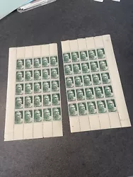 Demi-feuille 25 timbres FRANCE n°730 1945 Marianne de Gandon 20FEtat occasion voir photos Merci de bien regarder la...