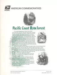 33c Pacific Coast Rain Forest. Most of the engravings are great art work. Along, with these engravings is a text that...