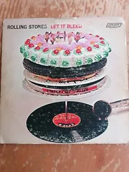 RARE, LP rolling stones LET IT BLEED. Original 1969.