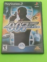 James Bond 007: Agent Under Fire (PS2 Sony PlayStation 2) Complete W/ Manual. Like new but sold as is,no returns,...