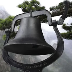 The resonating tone is loud enough to be heard from a distance, making it a charming, useful piece. This bell provides...