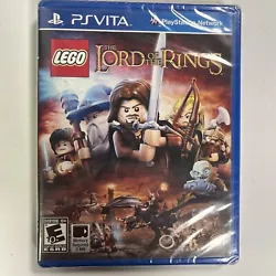 LEGO The Lord of the Rings (Sony PlayStation Vita, 2012) Brand New! Sealed.