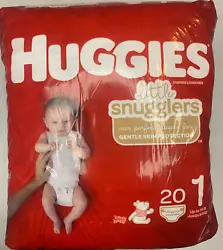 Help support clean and healthy skin for your baby with Huggies Little Snugglers Baby Diapers, designed for 360 degrees...