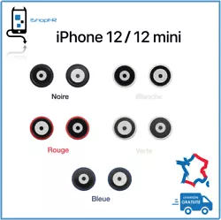 Lentille verre complete arriere iPhone 12 6,1