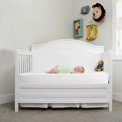 It is also firm enough to provide a safe sleeping surface for your baby. Hygiene: A crib mattress typically features a...
