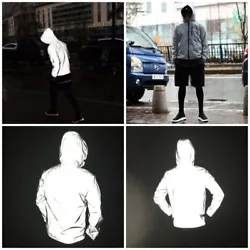 The reflective jacket from us applies the 3M scotchlite technology, ensures absorbing light beams casted with wide...