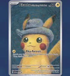 Pikachu Van Gogh “Pikachu with Grey Pelt” PROMO VAN GOGH EXCLUSIVE. Condition is Ungraded. Shipped with USPS Ground...