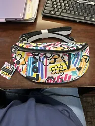 For sale Is a Brighton NWT Graffiti Love Crossbody Belt Bag Fanny Pack Waist Bag . Condition is New with tags. Great...