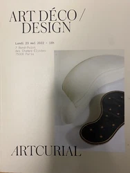 Catalogue enchères Art Deco / Design. Fameuse vente de mobilier Jean Royère en 2022. Artcurial
