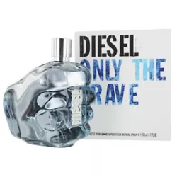 Diesel Only The Brave by Diesel EDT Cologne for Men 6.7 oz New In Box.