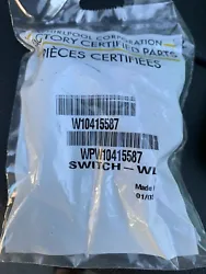 W10415587 Switch. Condition is New. Shipped with USPS First Class.