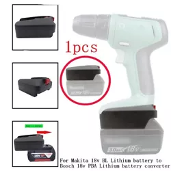 - FOR adaptateur de batterie au lithium Makita 18v BL Series for Bosch CH Green Power Tools. Remplacement parfait for...