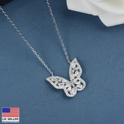 Exquisite inlay crystal and CZ. Pendant size 20mm x 18mm. Fashion jewelry size are universal size, fits most all....