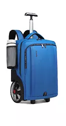 Rolling Backpack, Travel Backpack with Wheels, Rolling Backpack for Women Men, Carry on Luggage with Rolling Laptop...