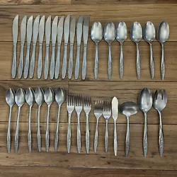 This vintage 33-piece flatware set from Superior is a must-have for any kitchen or dining room. Made of high-quality...