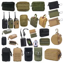 These pouches are made of high quality nylon material, which is wear-resistant and water-resistant. These are also...
