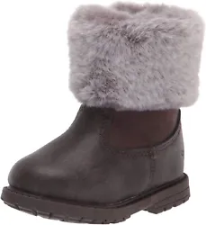 OshKosh BGosh Empress Charcoal Size 12 Toddler lug sole boots. Oshkosh logo detail. Toddler girl’s essential lug-sole...