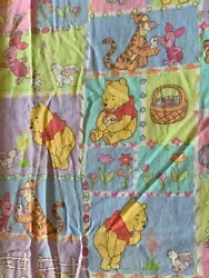 WINNIE THE POOH. DISNEY FABRIC. SOLD BY THE YARD. NEVER USED.