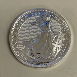 Each coin is in taken from the original mint tube. W e do not search the coins. ITEM:Silver Britannia 1 oz. 1 - Silver...