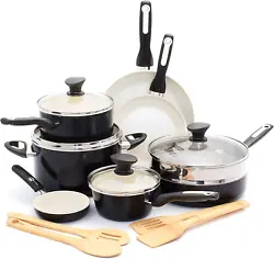 Baking Cooking Surface: Nonstick. Includes: 9.5