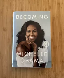 Becoming by Michelle Obama - Hardcover 2018. Only the cover is a little worn, inside is like new.