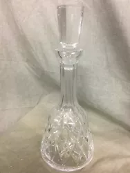 Waterford Kinsale Decanter with Stopper. It is 12-1/2