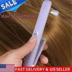 2 in 1 hair straightener is perfect not only for curly hair but also for straight hair, specially for see-through...