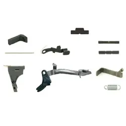 The Glock 20 (10MM) and the Glock 21 (45 ACP) use identical lower parts. The following parts Are included 301 Glock OEM...