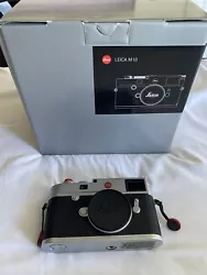 Leica M10 Digital Rangefinder Camera Body, Silver (Boxed). Up for sale is my personal M10, unfortunately, I have began...