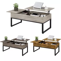 【Practical lift-top design】The tabletop raises to a comfortable 63cm/25” desk height so you no longer need to...