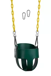 BUILT WITH YOUR CHILD IN MIND - The high back full bucket swing ensures the safety of your child. The perfect addition...